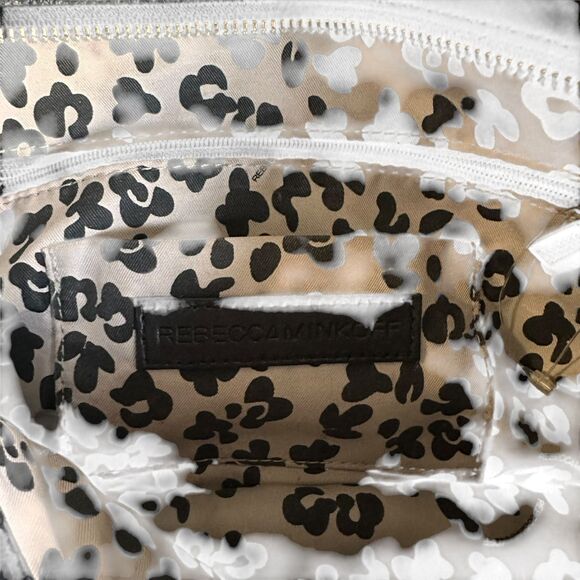 REBECCA MINKOFF‎ Kinga Leather Tassel Clutch Black - Picture 5 of 7